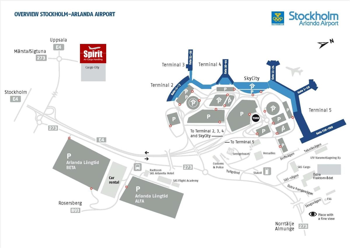 نقشہ arlanda
